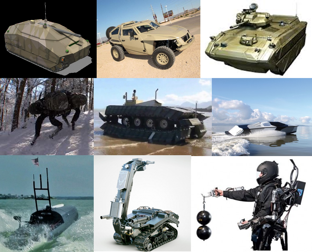 futuristic military technology
